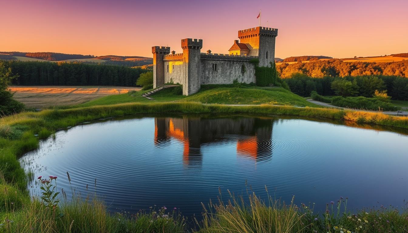 Abandoned castles Brittany