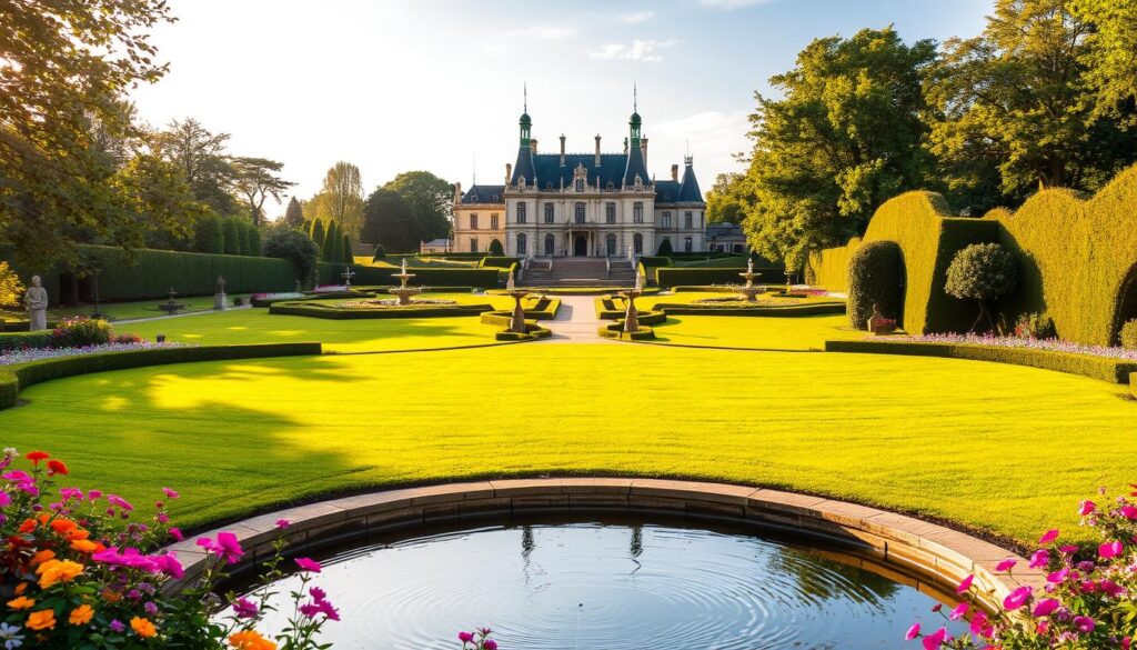 Apremont-sur-Allier garden