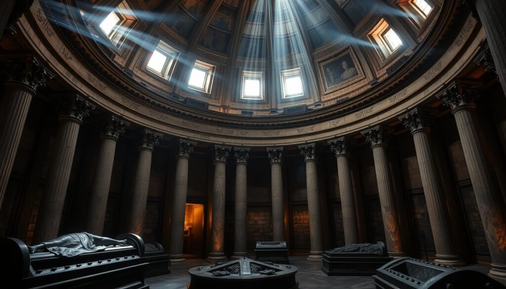 Pantheon crypt history