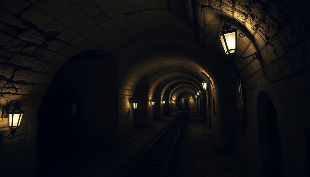 hidden underground