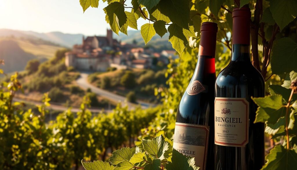 Burgundy wine